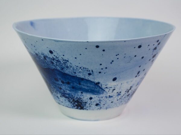 SALADIER EVASÉ - COLLECTION LIGNE BLEUE - MAT OU BRILLANT