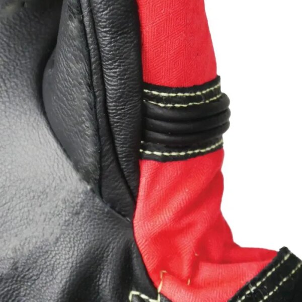 Gant pompier attaque feux cuir rouge ATTACK6PEOM-BSC