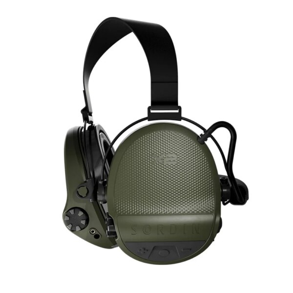 Casque anti-bruit Suprême X2 BT serre-nuque tissu noir