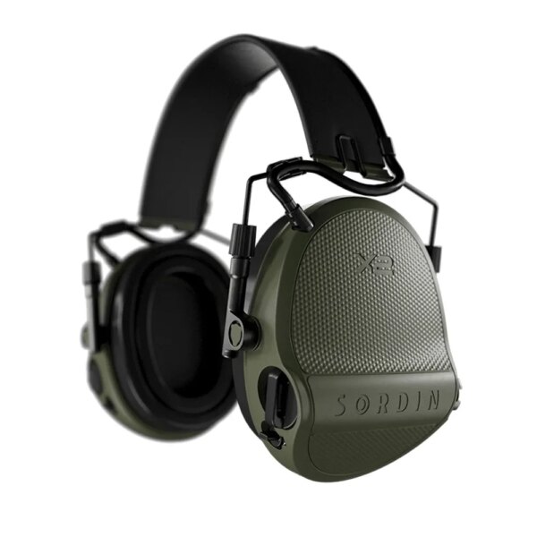 Casque anti-bruit Suprême X2 BT serre-tête cuir noir