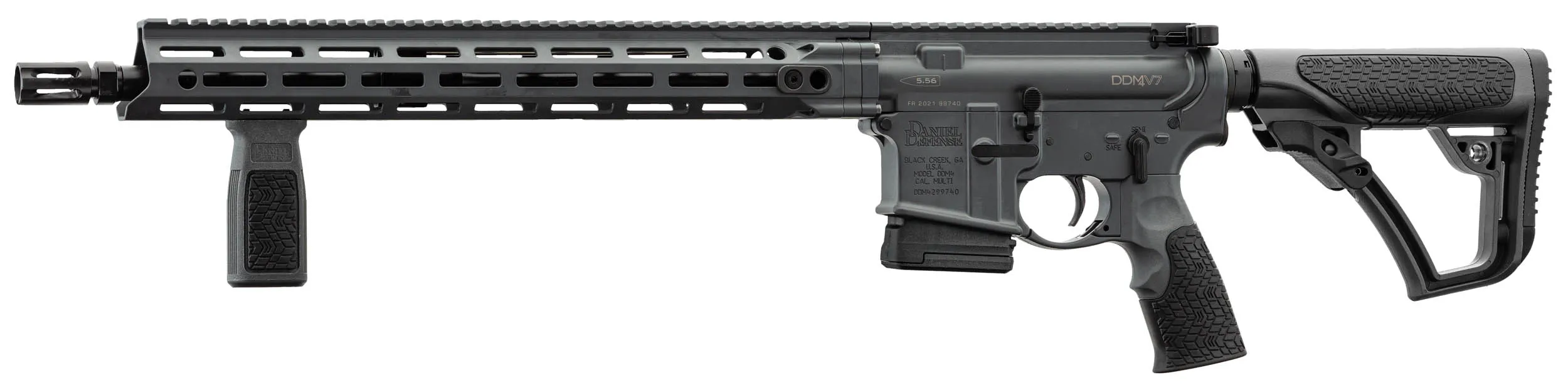DDM4 V7 canon 16'' Cal. 5.56 gris
