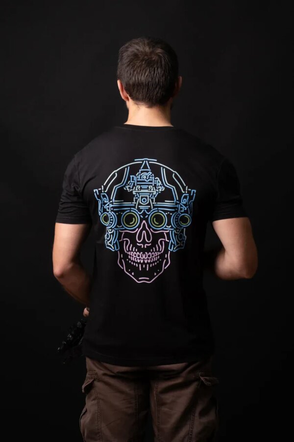 T-Shirt Opérateur - Neon Skull