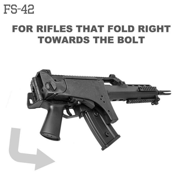 FS-42 Folding Stock (105 cm) noir