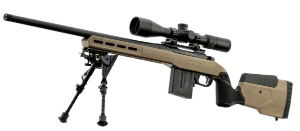 PACK MOSSBERG LR TACTICAL 308W RTI 6-24x50 BIPIED HARRIS