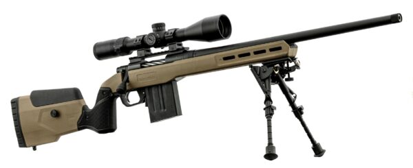 PACK MOSSBERG LR TACTICAL 308W RTI 6-24x50 BIPIED HARRIS