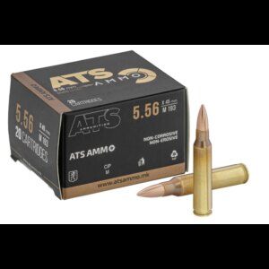ATS X-Force calibre 5.56×45 mm FMJ 55 gr – Boite de 20