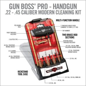 KIT DE NETTOYAGE ARMES DE POING – GUN BOSS PRO