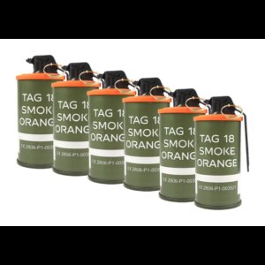 PACK 6 GRENADES TAG 18 FUMI ORANGES