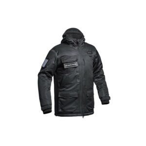 Parka Hardshell SÉCU-ONE WF 150 flap Sécurité Privée noir