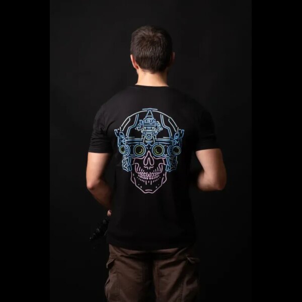 T-Shirt Opérateur - Neon Skull