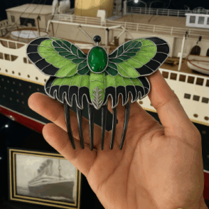 Barrette Rose Inspirée Titanic