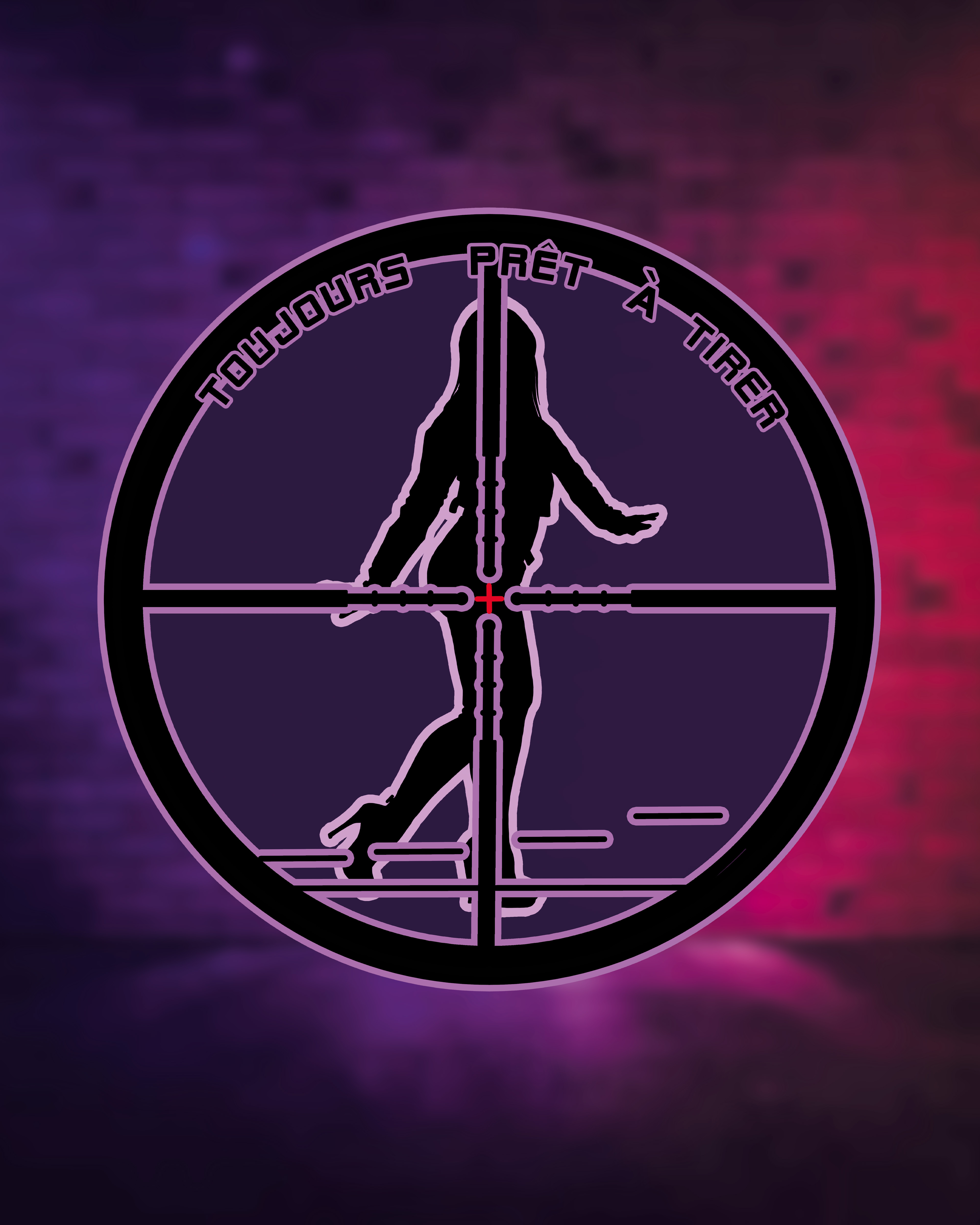 PATCH "TOUJOURS PRÊT A TIRER"
