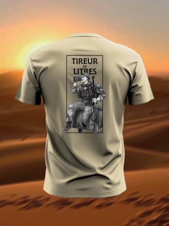T-SHIRT MIXTE “TIREUR DE LITRE”