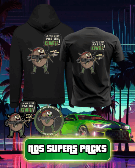 CRÉER TON Pack "La Vie C'est Pas Un Kiwi "