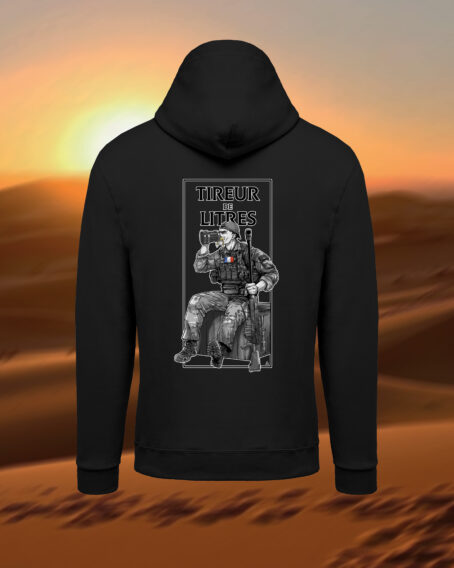 SWEAT MIXTE "TIREUR DE LITRE"