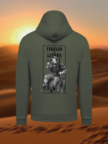 SWEAT MIXTE “TIREUR DE LITRE”