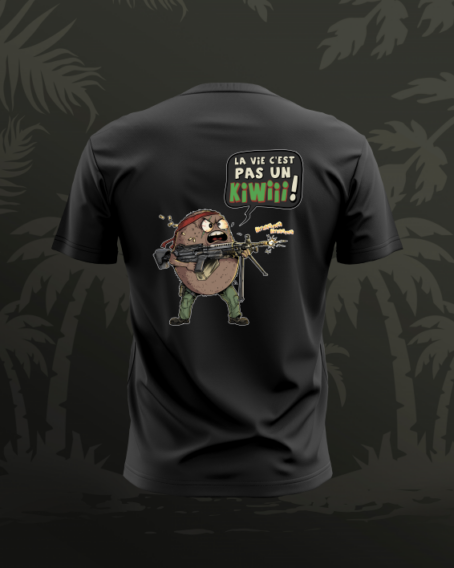 T-SHIRT MIXTE "LA VIE C'EST PAS UN KIWI" – Image 3