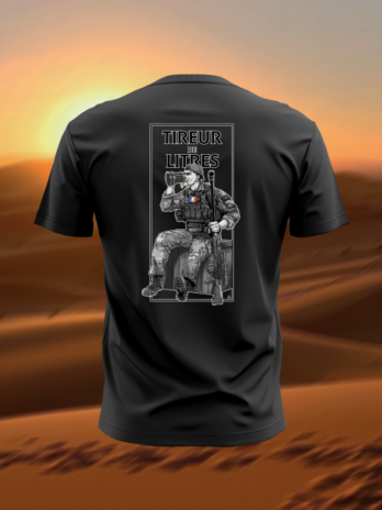 T-SHIRT MIXTE “TIREUR DE LITRE”