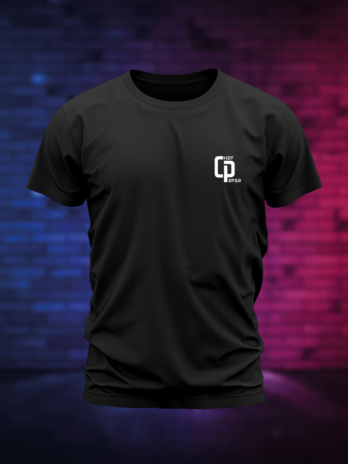T-SHIRT NOIR “TOUJOURS PRÊT A TIRER”