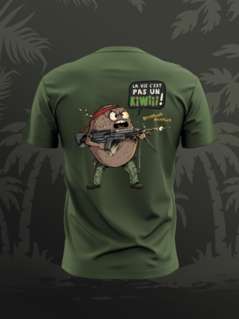 T-SHIRT MIXTE “LA VIE C’EST PAS UN KIWI”