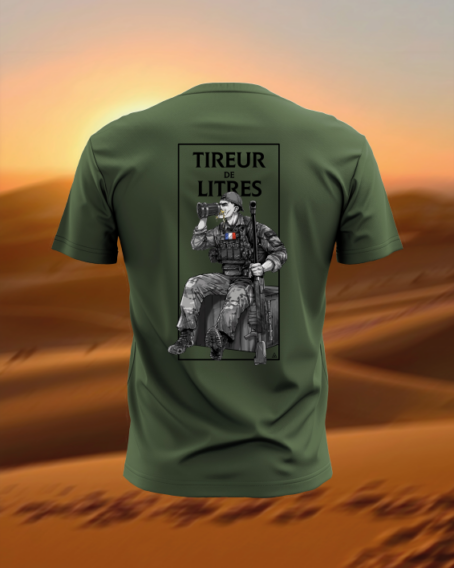 T-SHIRT MIXTE "TIREUR DE LITRE" – Image 4