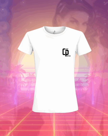 T-SHIRT BLANC POUR FEMME  "LA BASE ARRIERE" – Image 2