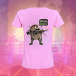 T-SHIRT ROSE POUR FEMME "LA VIE C'EST PAS UN KIWI"