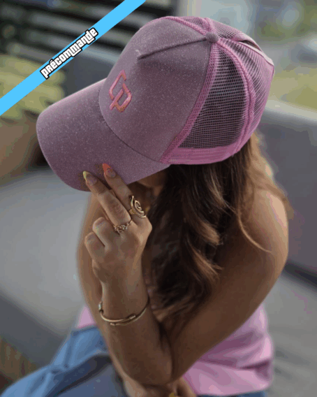 Casquette Rose pailletée – Image 7