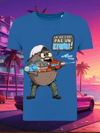 T-SHIRT ENFANT “La vie c’est pas un kiwi”