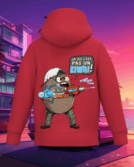 SWEAT ENFANT "La vie c'est pas un kiwi " – Image 3