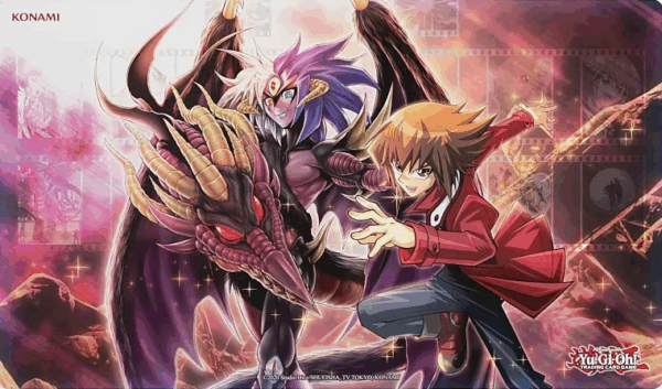 TAPIS officiel Yu-Gi-Oh Jaden ET Yubel